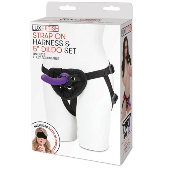 Страпон Strap on Harness &amp; 5&quot; Dildo Set